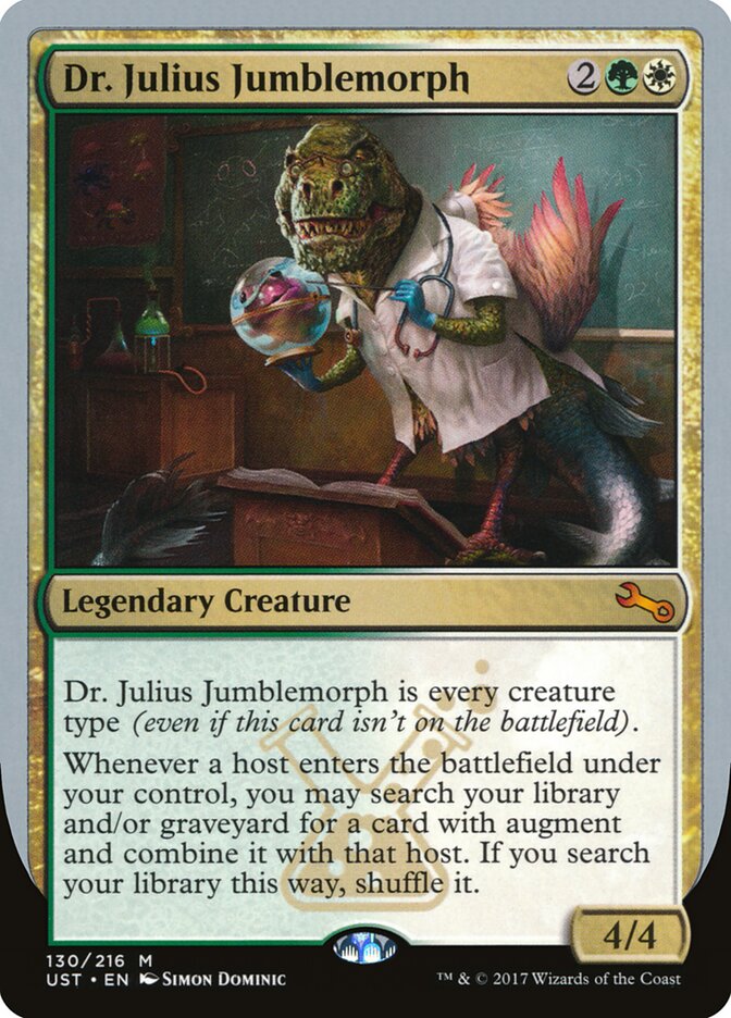 Dr. Julius Jumblemorph — Unstable 130/268