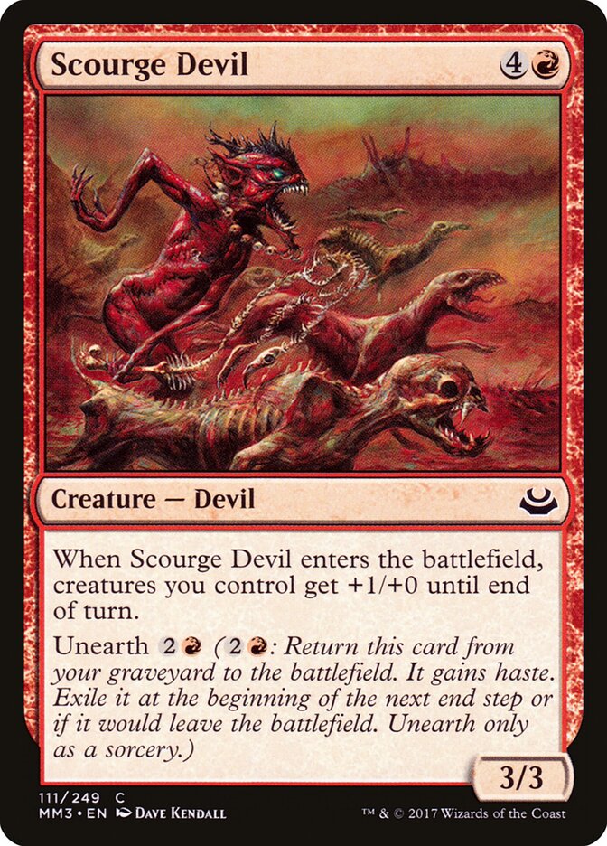 Scourge Devil — Modern Masters 2017 111/249