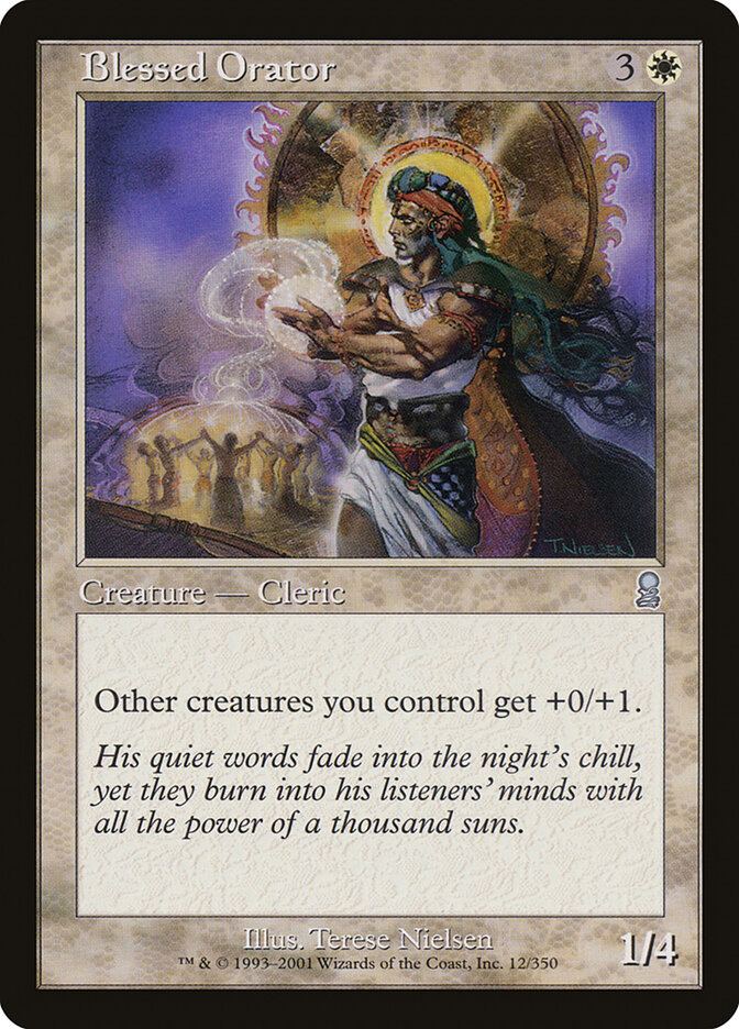 Blessed Orator — Odyssey 12/350