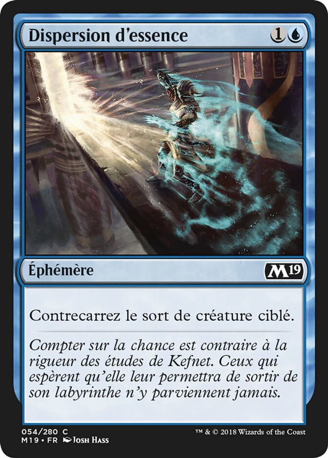Dispersion d'essence — Core Set 2019 54/314