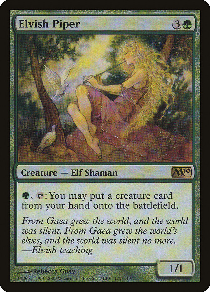 Elvish Piper — Magic 2010 177/249