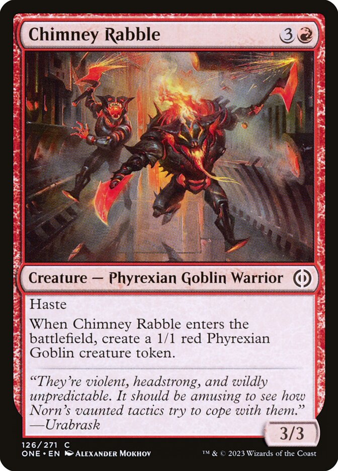 Plèbe des cheminées — Phyrexia: All Will Be One 126/479
