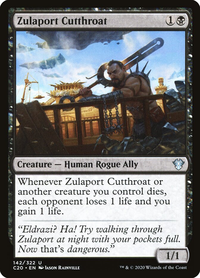 Zulaport Cutthroat — Commander 2020 142/322