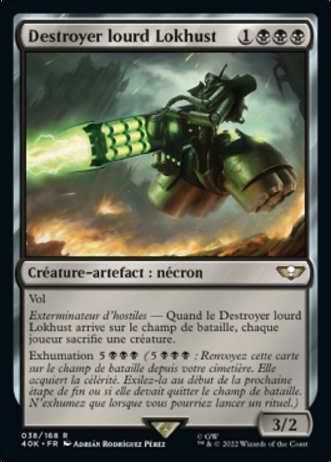 Destroyer lourd Lokhust — Warhammer 40,000 Commander 38/617