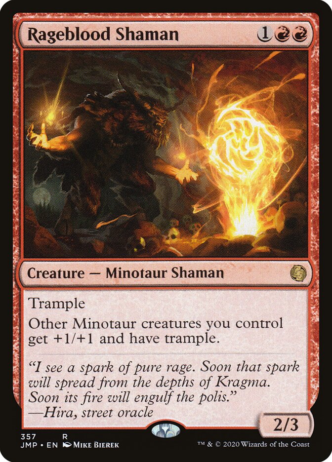 Rageblood Shaman — Jumpstart 357/497