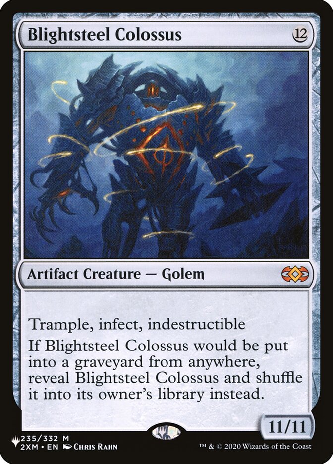 Blightsteel Colossus — The List 2XM-235/5581