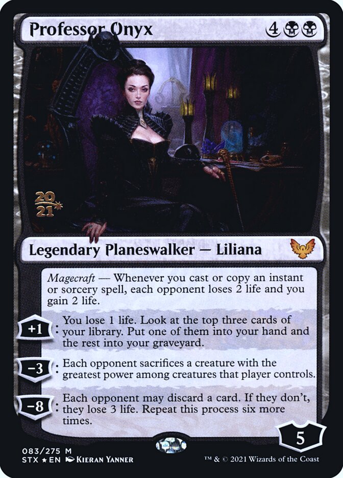 Professor Onyx — Strixhaven: School of Mages Promos 83s/164