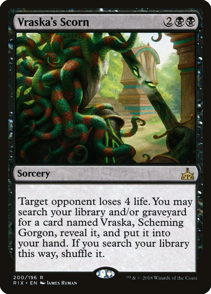 Dédain de Vraska — Rivals of Ixalan 200/205