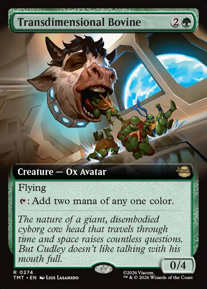 Transdimensional Bovine — Teenage Mutant Ninja Turtles 274/320