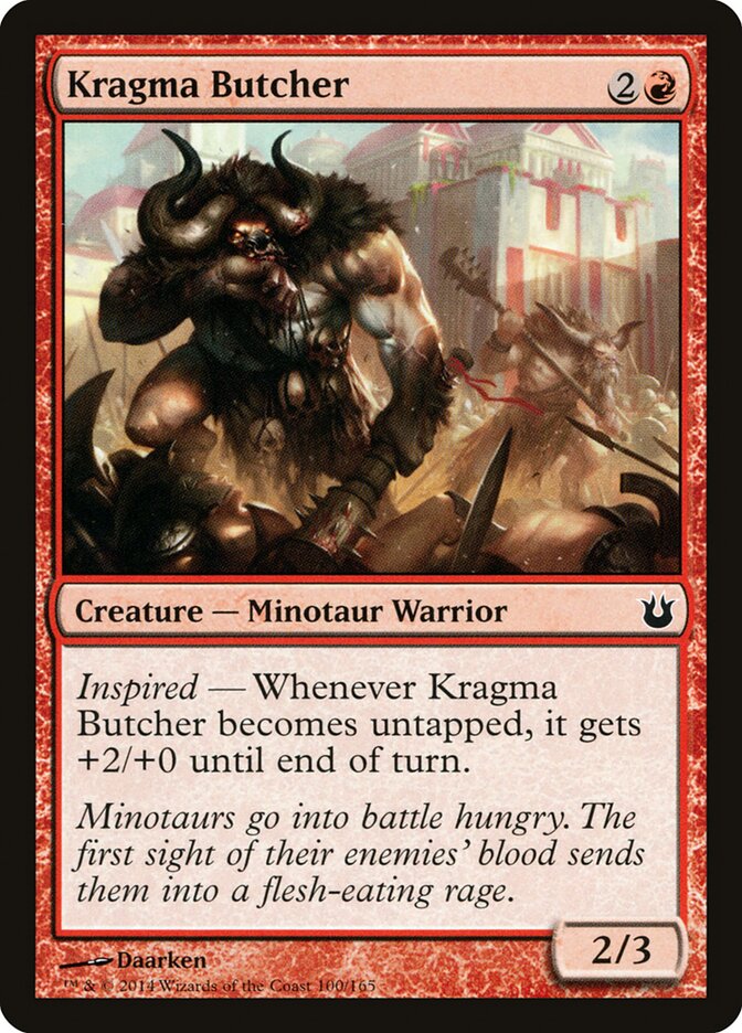 Kragma Butcher — Born of the Gods 100/165