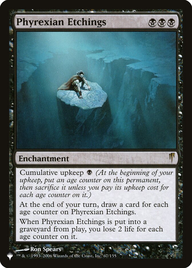Phyrexian Etchings — The List CSP-67/5581