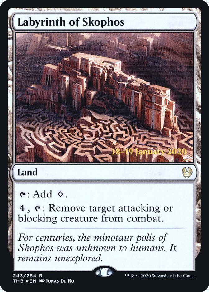 Labyrinth of Skophos — Theros Beyond Death Promos 243s/137