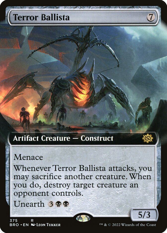 Terror Ballista — The Brothers' War 375/399