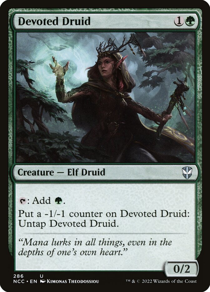 Druidesse dévouée — New Capenna Commander 286/447