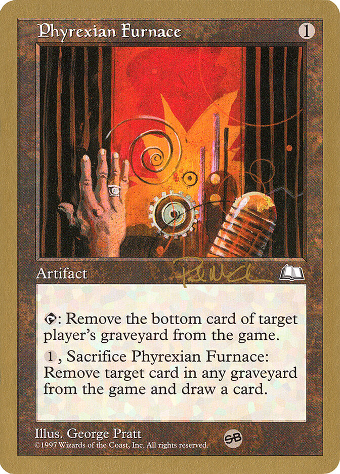 Phyrexian Furnace — World Championship Decks 1997 pm155sb/131