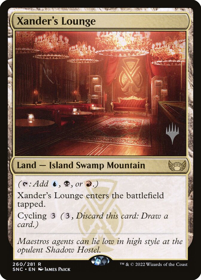 Xander's Lounge — Streets of New Capenna Promos 260p/161
