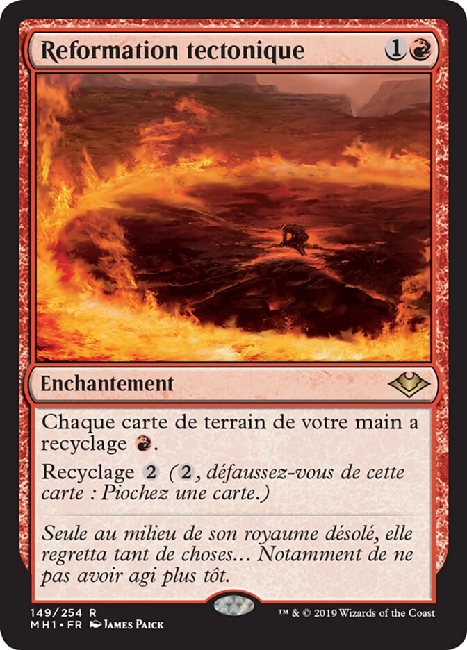 Reformation tectonique — Modern Horizons 149/255