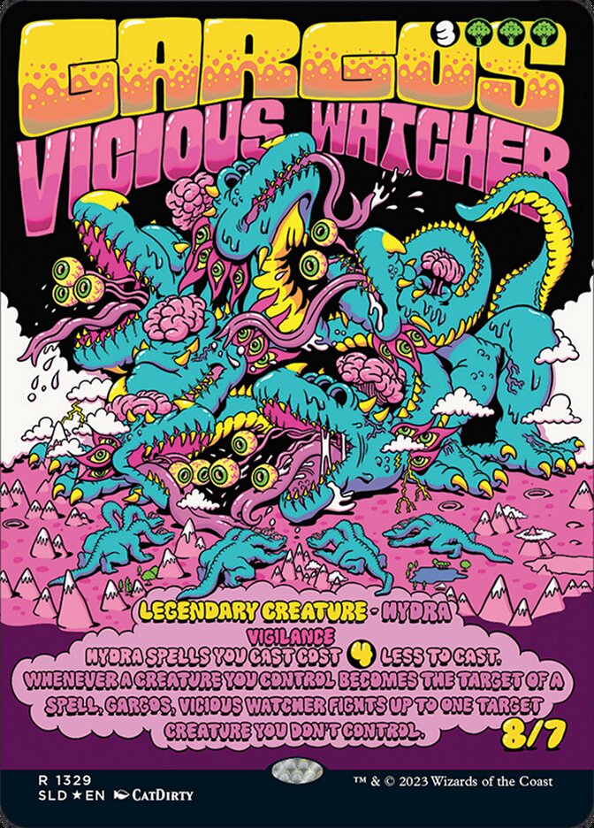 Gargos, Vicious Watcher — Secret Lair Drop 1329/2754