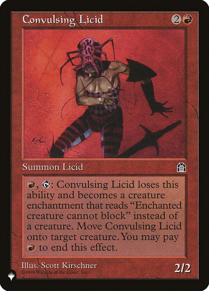 Convulsing Licid — The List STH-77/5581