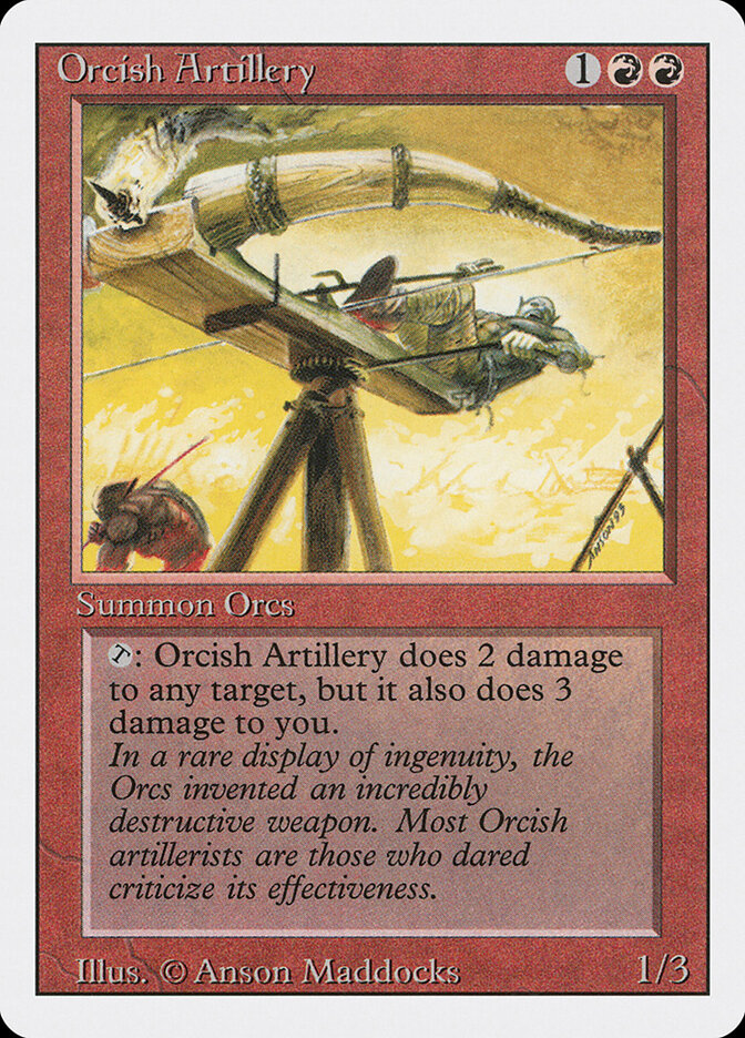 Orcish Artillery — Revised Edition 168/306