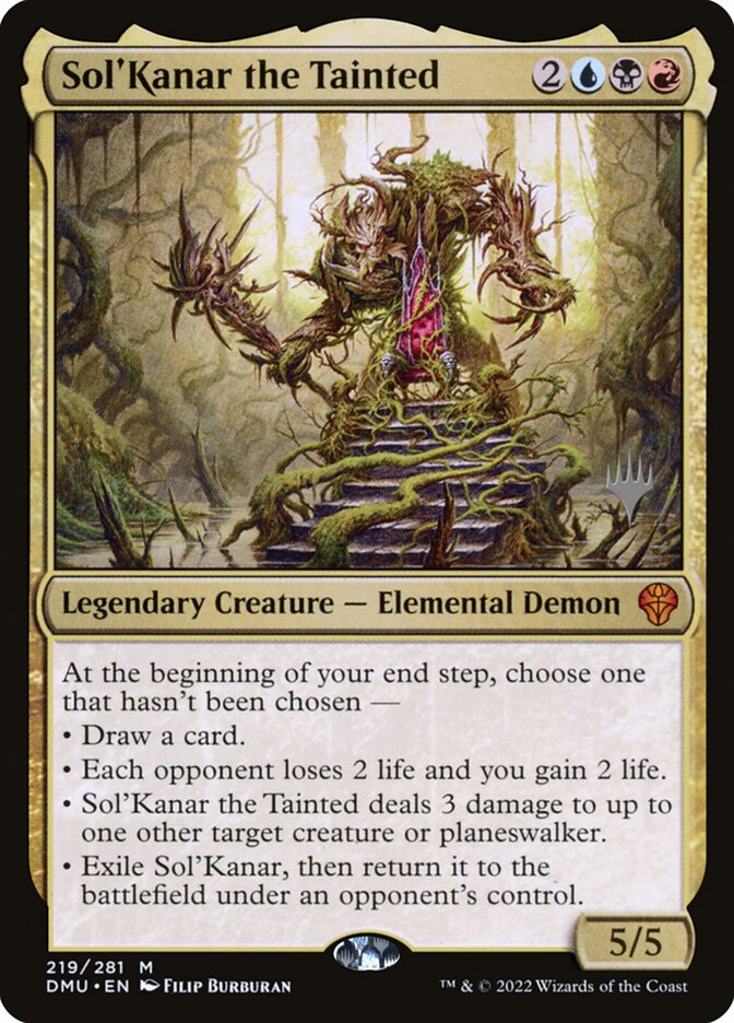 Sol'Kanar the Tainted — Dominaria United Promos 219p/161