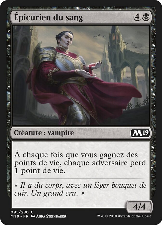 Épicurien du sang — Core Set 2019 95/314