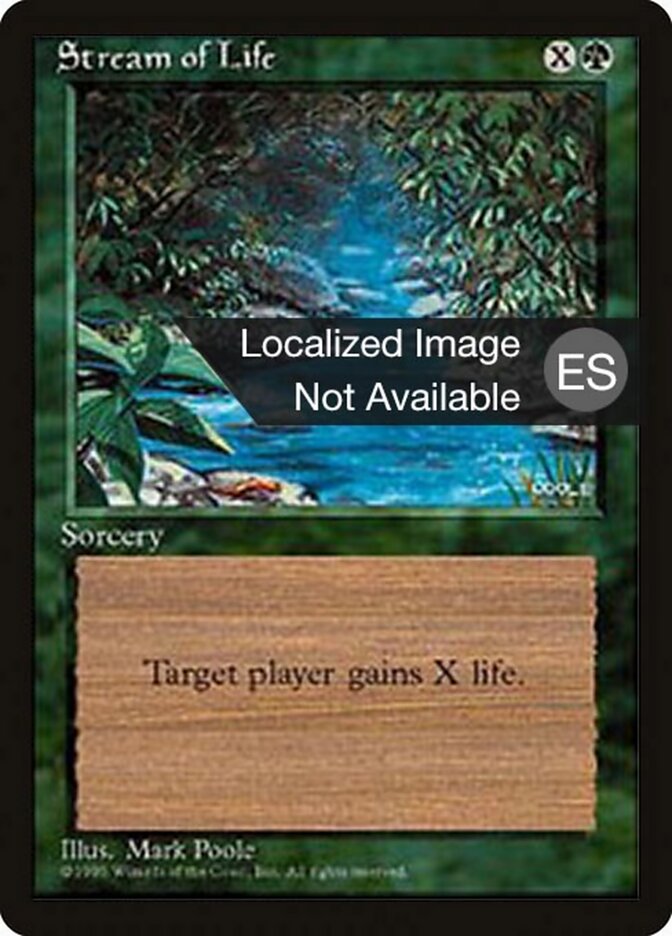 Stream of Life — Fourth Edition Foreign Black Border 272/378