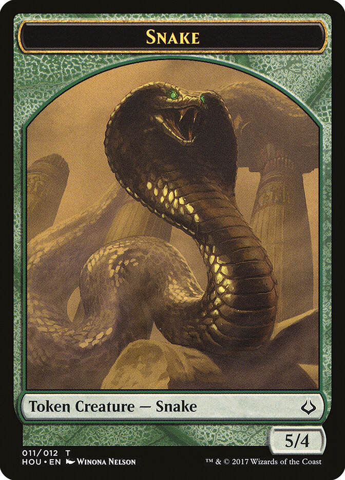 Snake — Hour of Devastation Tokens 11/13