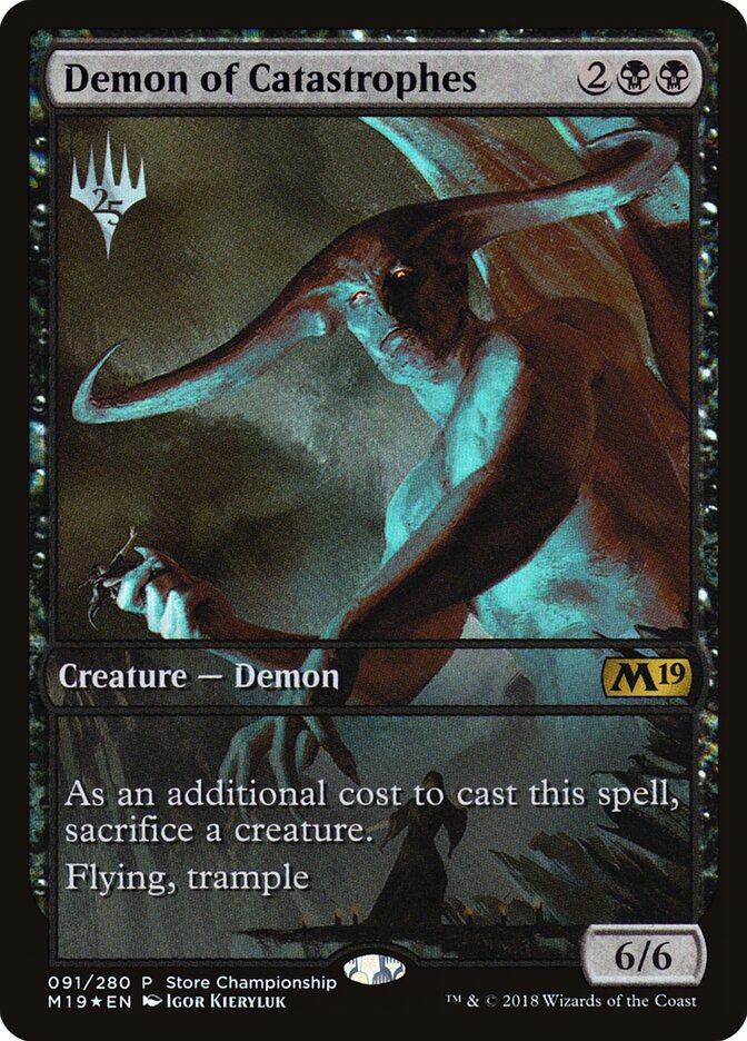 Demon of Catastrophes — Core Set 2019 Promos 91/95