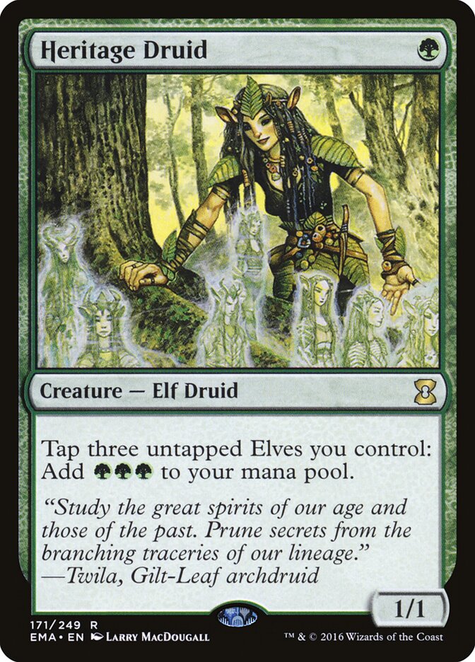 Heritage Druid — Eternal Masters 171/249
