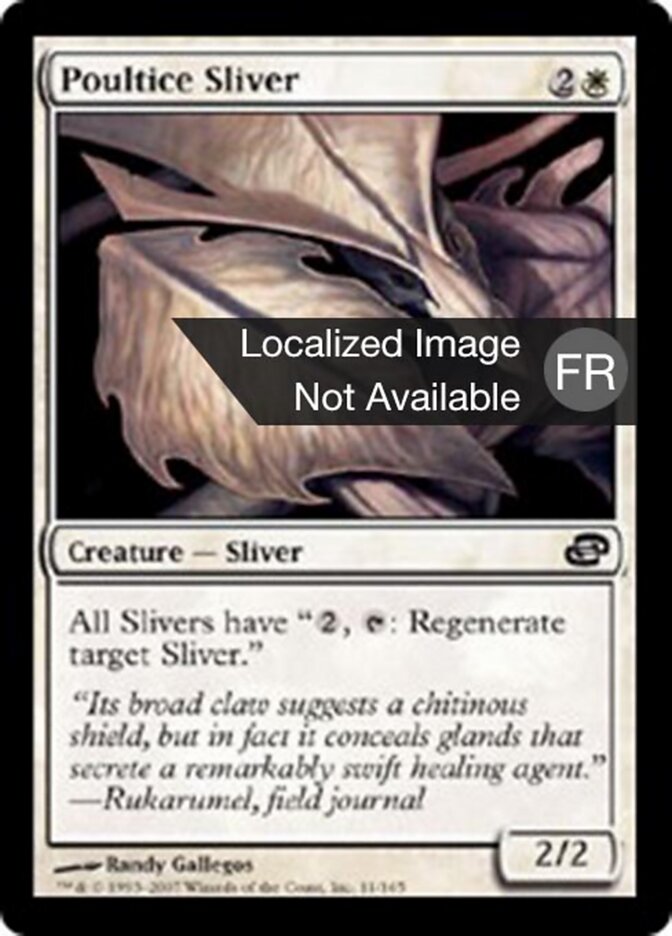 Slivoïde à cataplasme — Planar Chaos 11/165