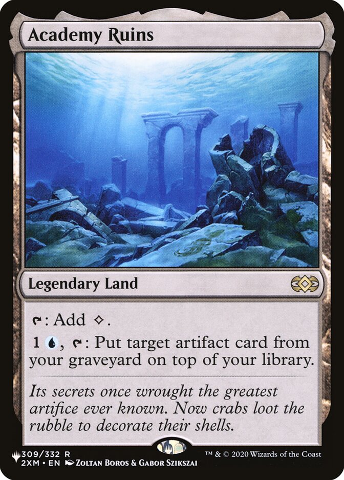 Academy Ruins — The List 2XM-309/5581