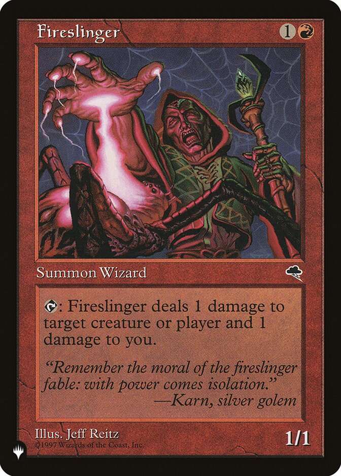 Fireslinger — The List TMP-173/5581