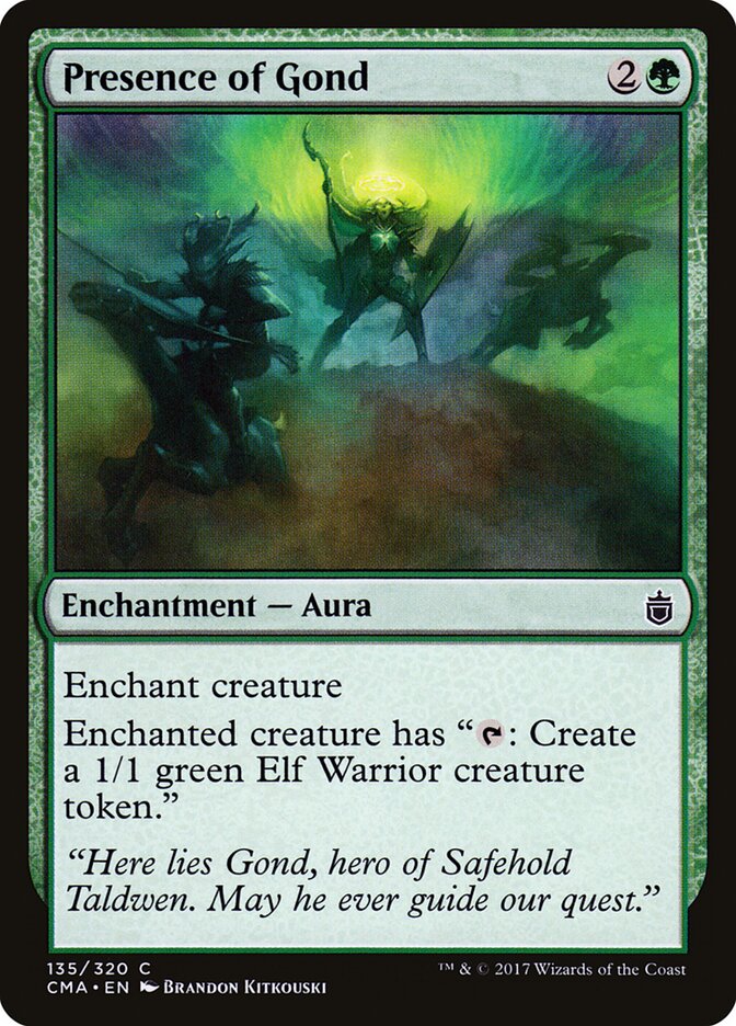Presence of Gond — Commander Anthology 135/320