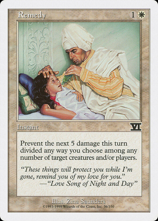 Remedy — Classic Sixth Edition 36/351