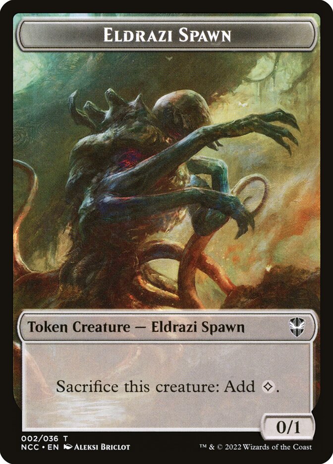 Eldrazi Spawn — New Capenna Commander Tokens 2/36