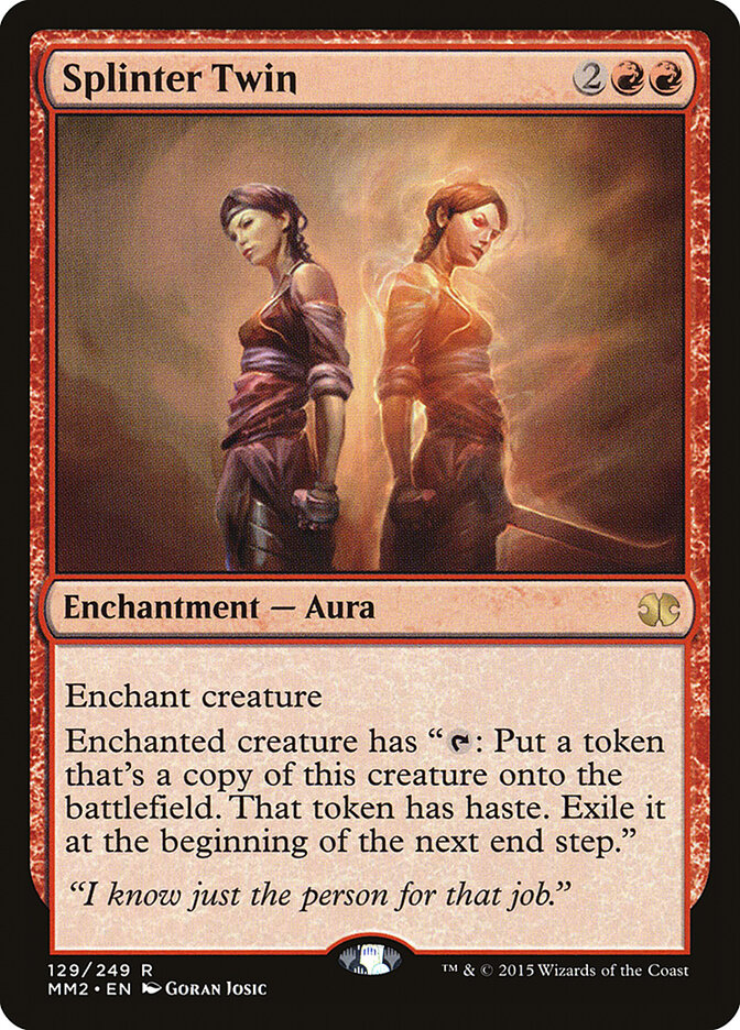 Splinter Twin — Modern Masters 2015 129/249