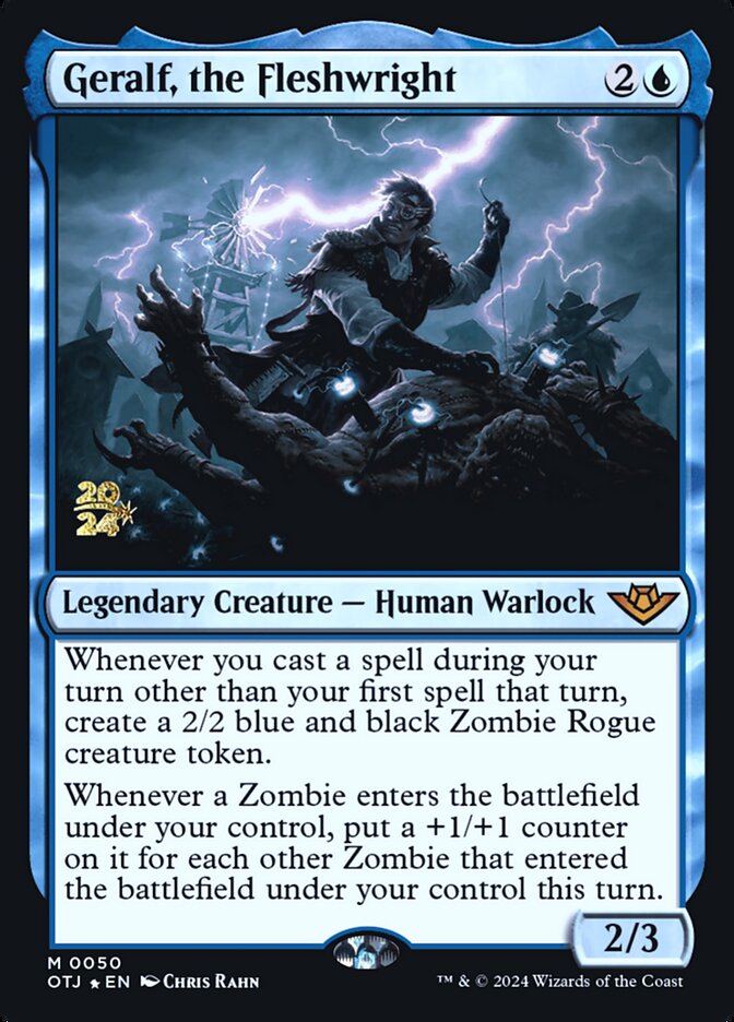 Geralf, the Fleshwright — Outlaws of Thunder Junction Promos 50s/160