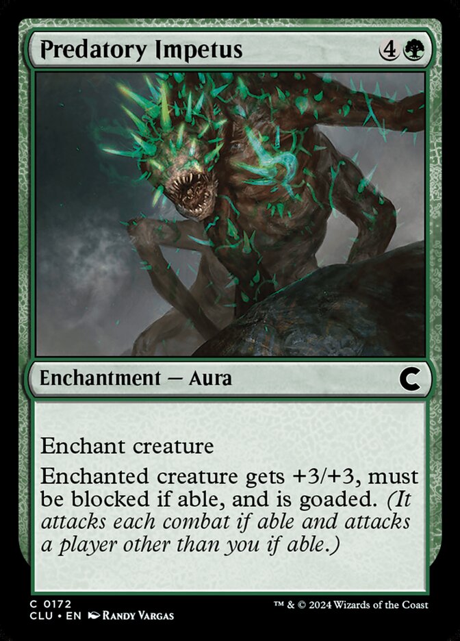 Predatory Impetus — Ravnica: Clue Edition 172/284