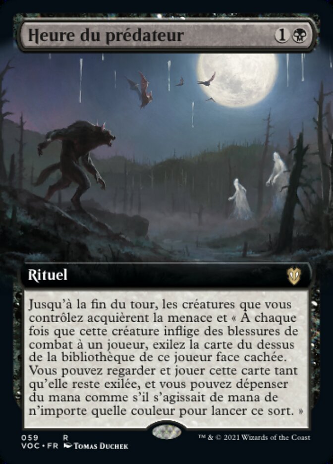 Heure du prédateur — Crimson Vow Commander 59/188
