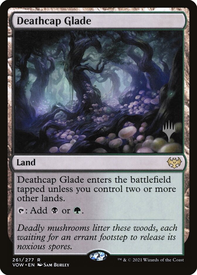 Deathcap Glade — Innistrad: Crimson Vow Promos 261p/121