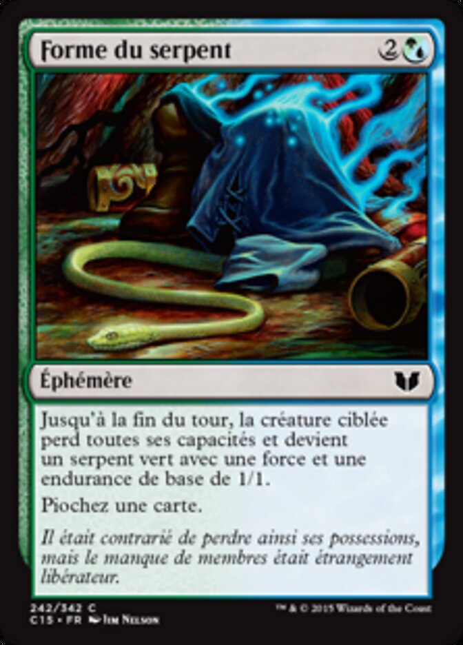 Forme du serpent — Commander 2015 242/342