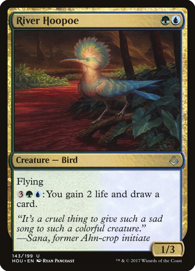 River Hoopoe — Hour of Devastation 143/209