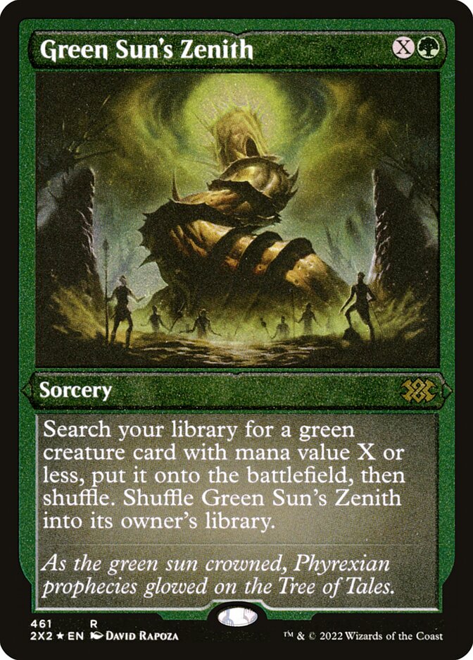 Green Sun's Zenith — Double Masters 2022 461/579