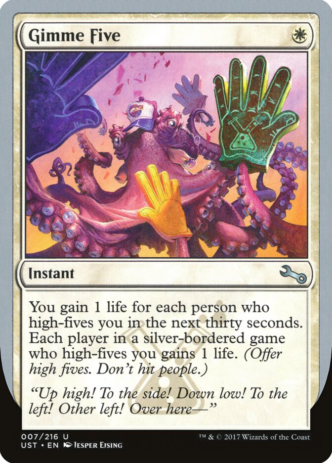 Gimme Five — Unstable 7/268