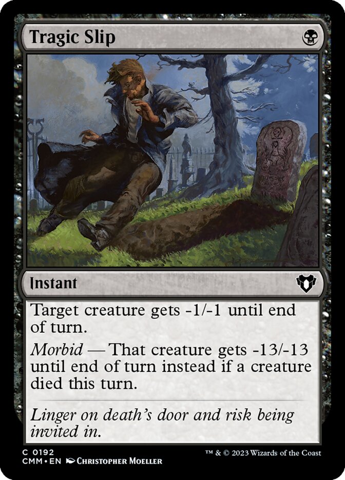 Tragic Slip — Commander Masters 192/1067