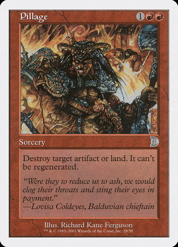 Pillage — Deckmasters 18/58