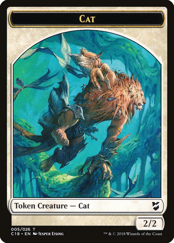 Cat — Commander 2018 Tokens 5/26