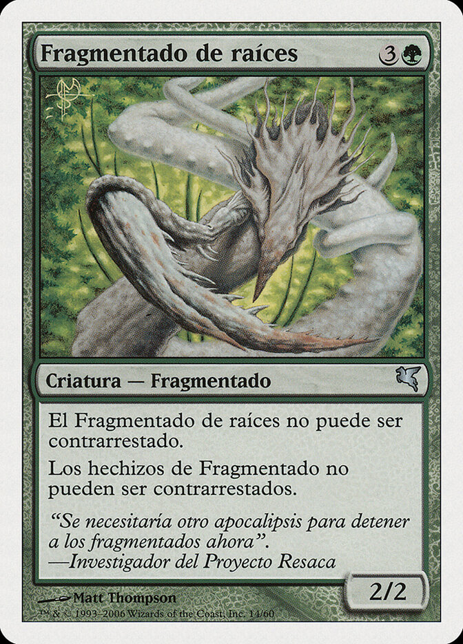 Root Sliver — Salvat 2005 D14/720
