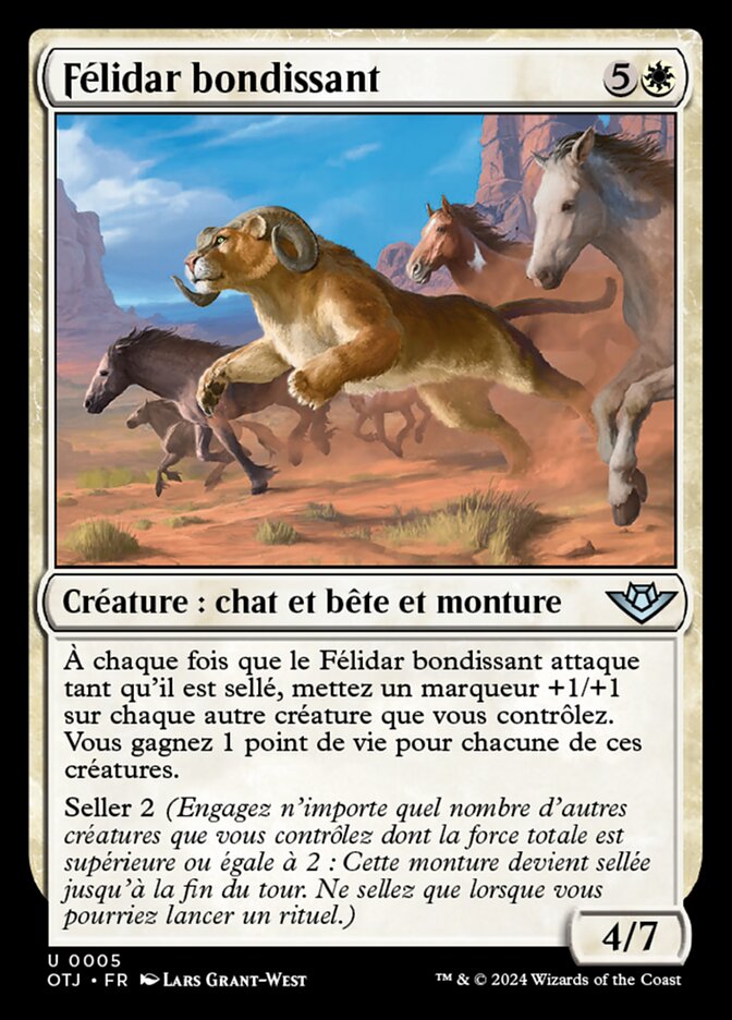 Félidar bondissant — Outlaws of Thunder Junction 5/374